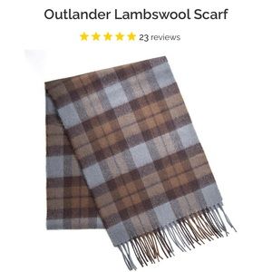 NEW Outlander Lambswool Scarf